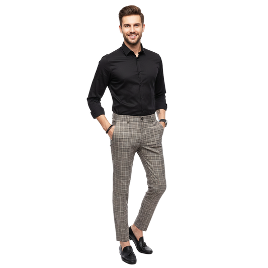 Pantalones Chino Slim Fit para Hombre - Pantalones de Vestir Smart Casual