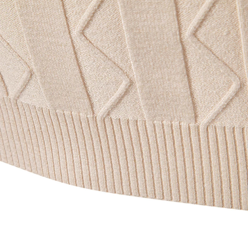 Suéter con cierre para hombre slim-fit