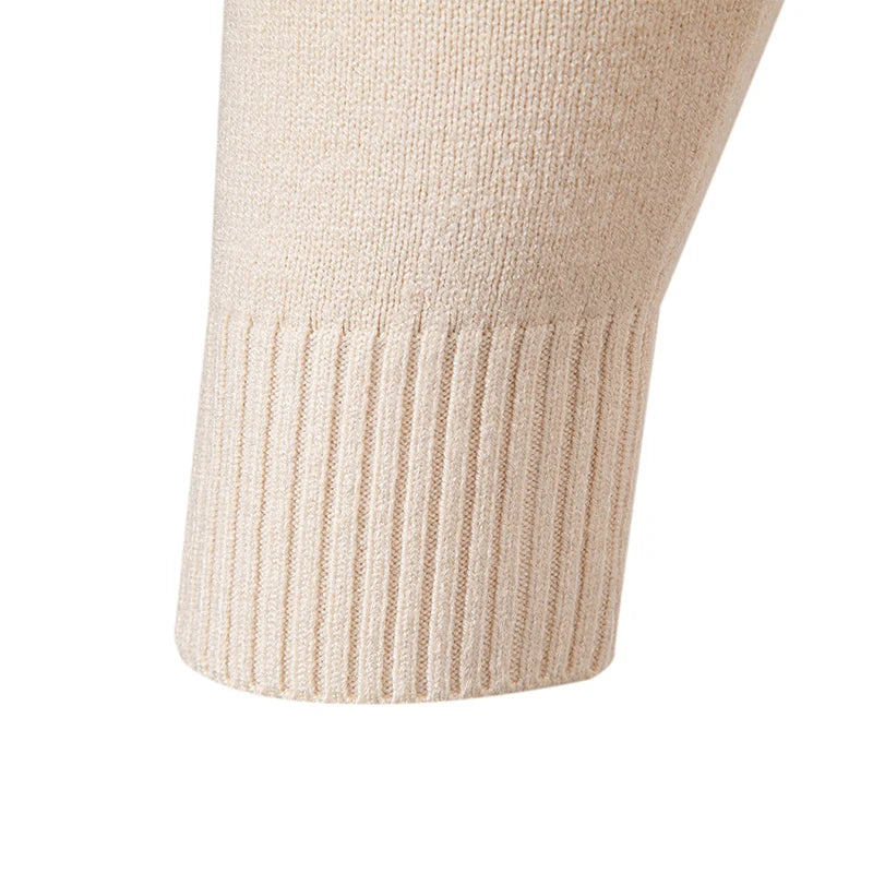 Suéter con cierre para hombre slim-fit