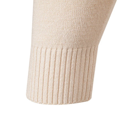 Suéter con cierre para hombre slim-fit