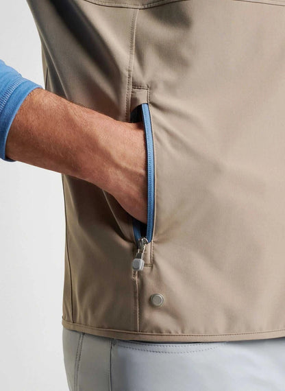 Chaqueta Formal de Otoño para Hombre - Beige 100% Poliéster Impermeable