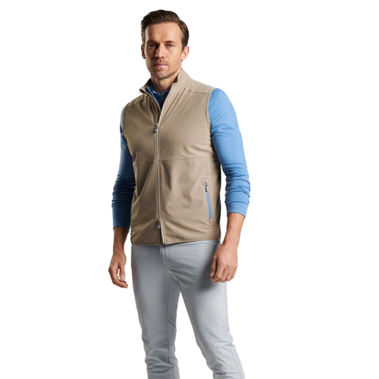 Chaqueta Formal de Otoño para Hombre - Beige 100% Poliéster Impermeable